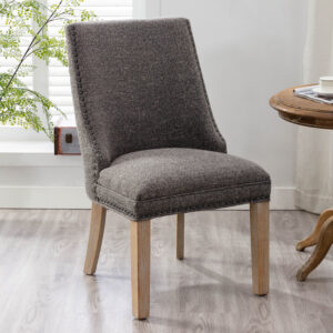 Traditional-wood-fabric-upholstered-side-dining-room-chair-DC-1180