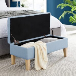 Wooden-Upholstered-Side-Trunk-Storage-Bench-ST-5733